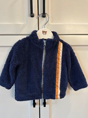 Hanna Andersson Marshmallow Full Zip Jacket Size 18-24 mo